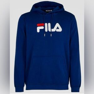 NWT Fila Men's Blue Hoodie